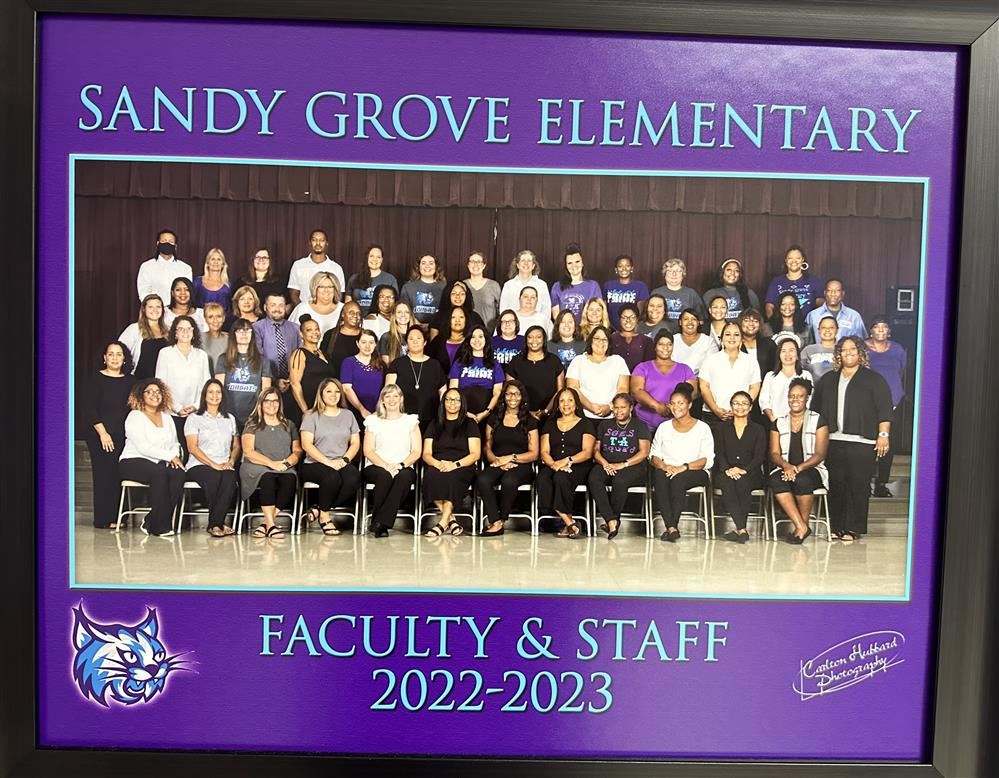  Sandy Grove Elementary Faculty & Staff